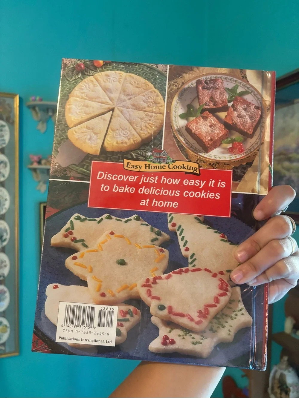 Vintage 90s Holiday Festive Cookies Cookbook